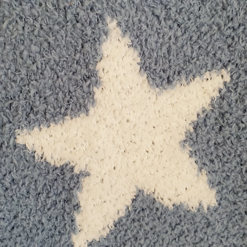 Honeydew Ladies' Ultra Soft Chenille PJ Pants Lovebird Stars Large